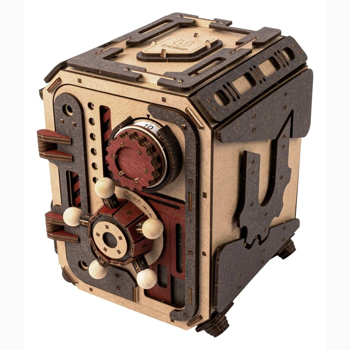 Ugears maquette en bois 3D Safe Too 17 cm - Image 1