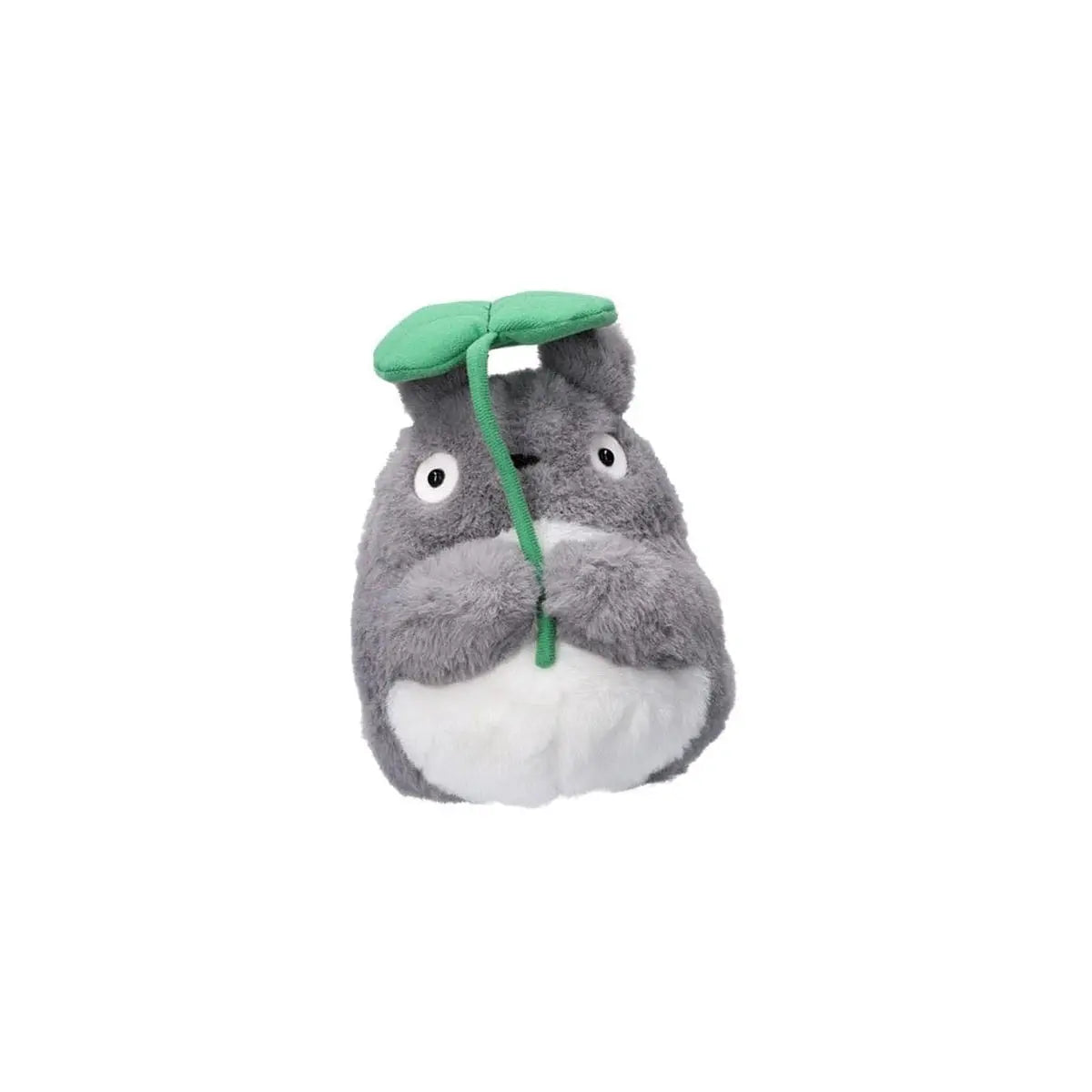Mon voisin Totoro Nakayoshi Figurine en peluche Big Totoro with leaf 21 cm - Image 1