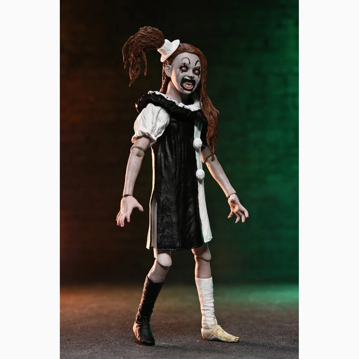Terrifier 2 2 pack figurines Ultimate Art the Clown & Little Pale Girl 18 cm - Image 4