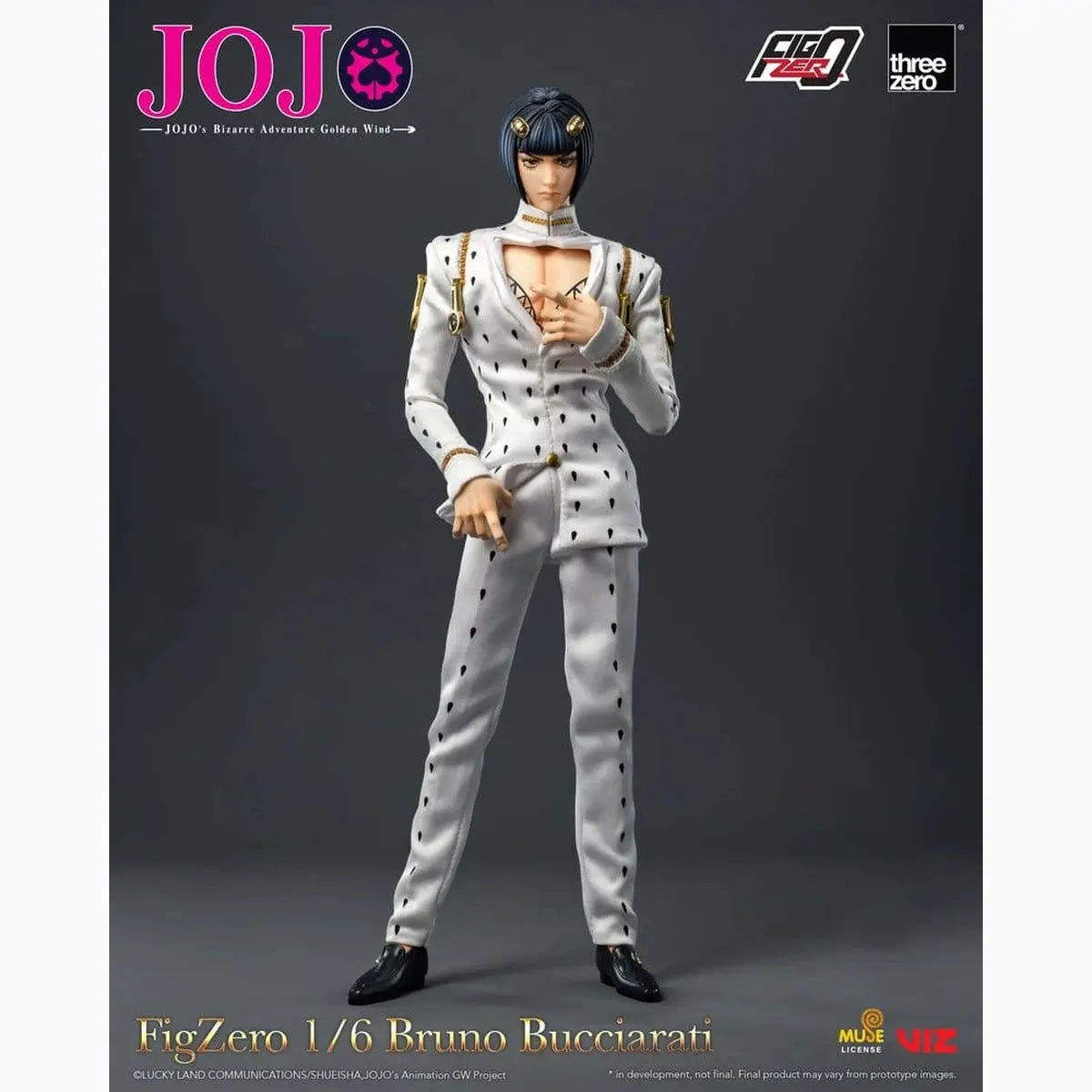 Jojo's Bizarre Adventure: Golden Wind figurine FigZero 1/6 Bruno Bucciarati 31 cm - Image 6