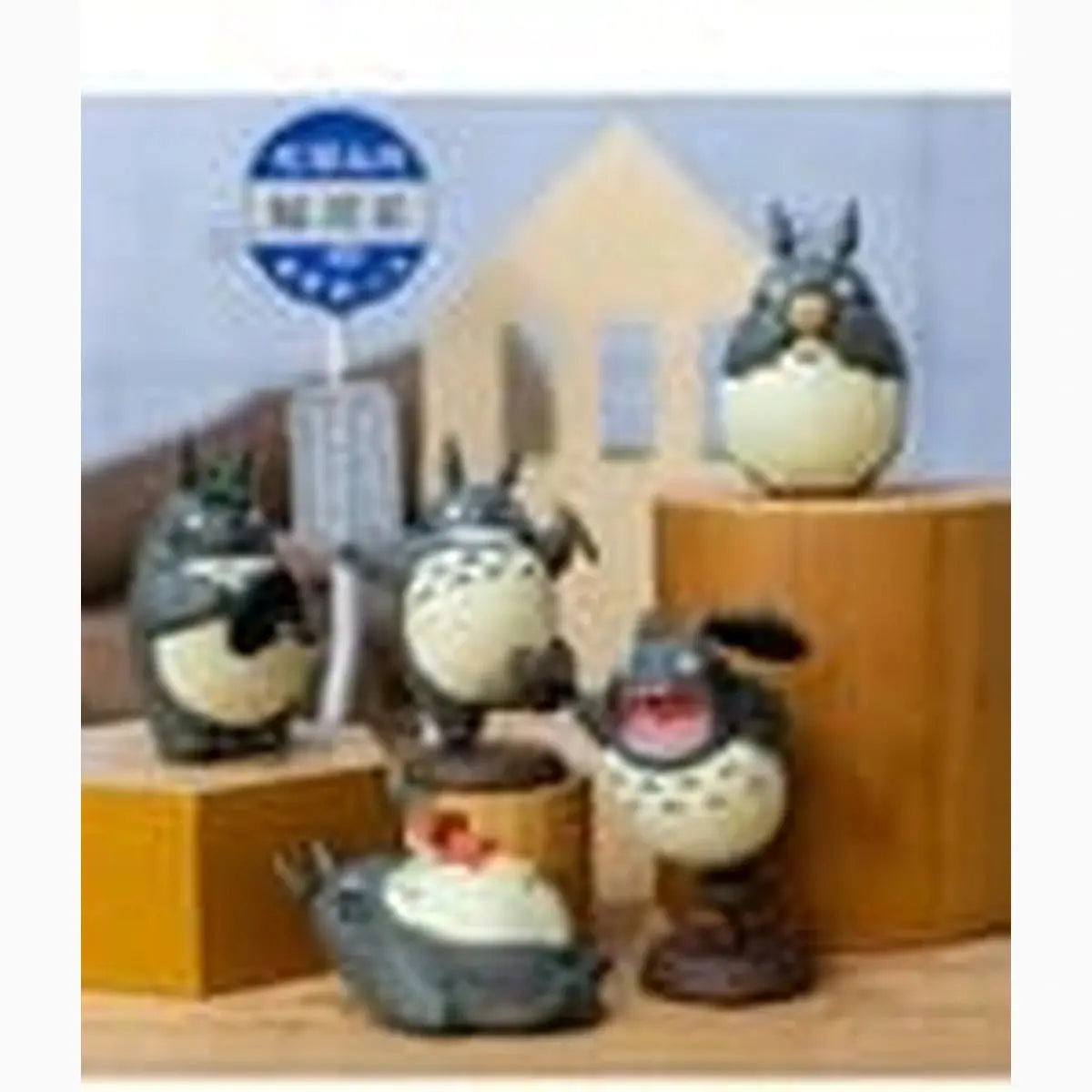 Mon voisin Totoro assortiment boîte-mystère figurines Totoro 5 cm (6) - Image 2