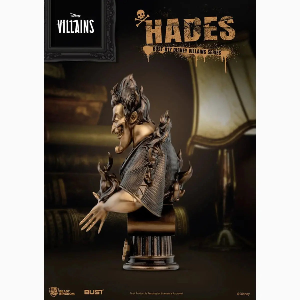 Disney Villains Series buste PVC Hades 16 cm - Image 5