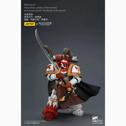 Warhammer The Horus Heresy figurine White Scars Hibou Khan, Seeker of Atonement 12 cm - Image 7