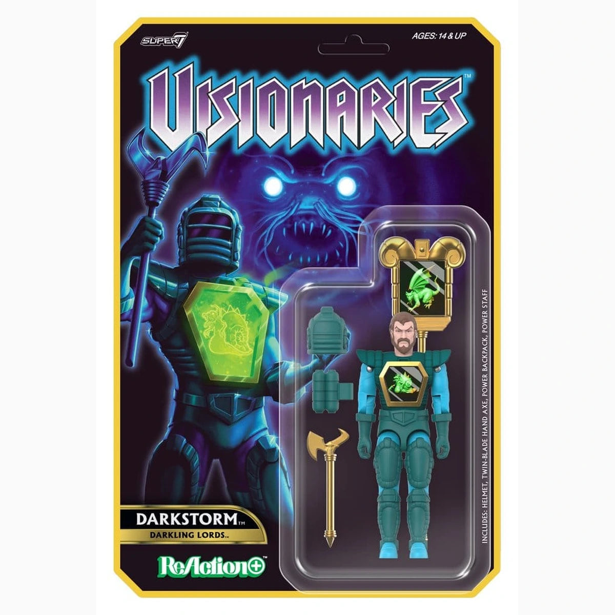Visionaries ReAction+ figurine Wave 01 Darkstorm - Image 1