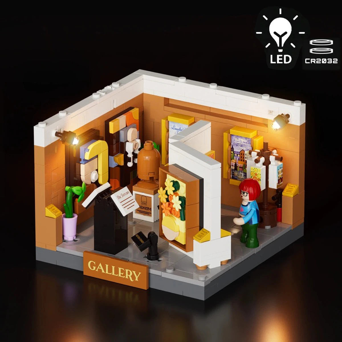 Lumibricks Town Life 15019 Brick Art Gallery Box - Image 1