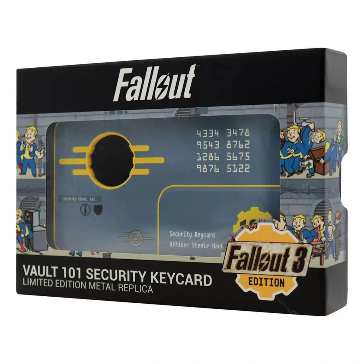 Fallout 3 réplique Vault 101 Security Keycard Limited Edition - Image 4