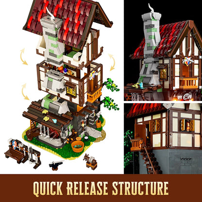 Lumibricks Middle Ages 12006 Forge House - Image 3