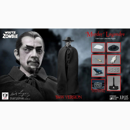 Les Morts-vivants My Favourite Movie figurine 1/6 Murder Legendre (Bela Lugosi) B&W Version 30 cm - Image 1