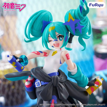 Hatsune Miku statuette PVC Muchute Paint Girl Another Color Ver. 23 cm - Image 4