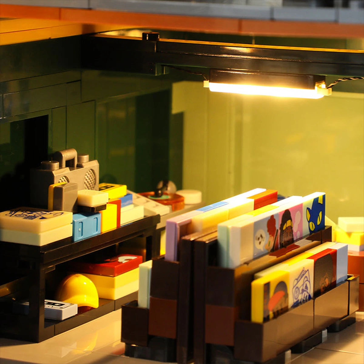 Lumibricks Street Fusion 19003 Record Store - Image 3