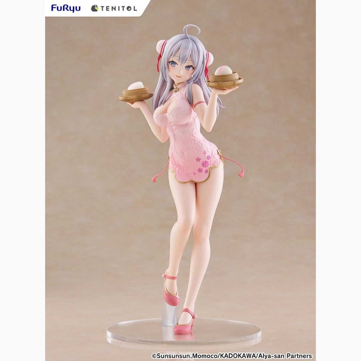 Alya Sometimes Hides Her Feelings in Russian figurine PVC Tenitol Tall Alya Cheongsam Ver. 29 cm - Image 4