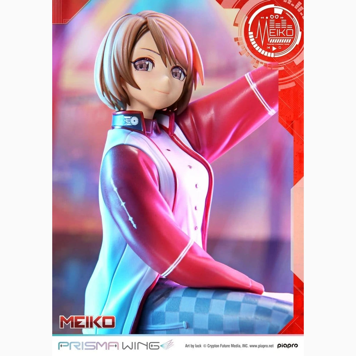 Piapro Characters Prisma Wing Statue 1/7 Meiko Illustration by lack 21 cm - Image 6
