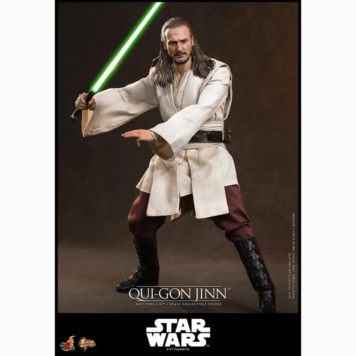 Star Wars Movie Masterpiece figurine 1/6 Qui-Gon Jinn (Collector Edition) 32 cm - Image 4