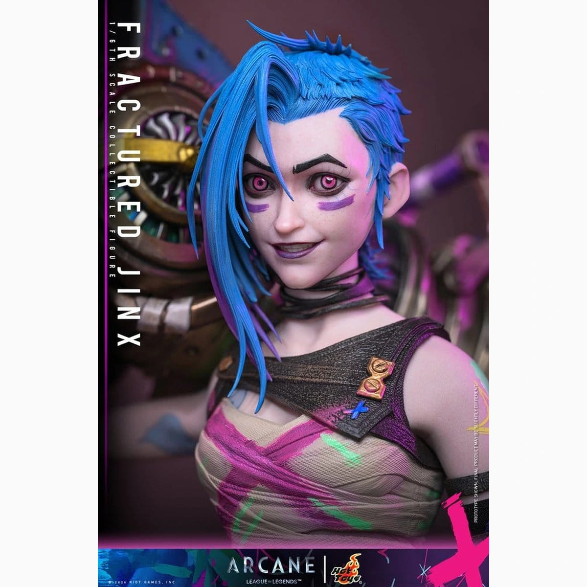 Arcane figurine 1/6 Fractured Jinx 28 cm - Image 7