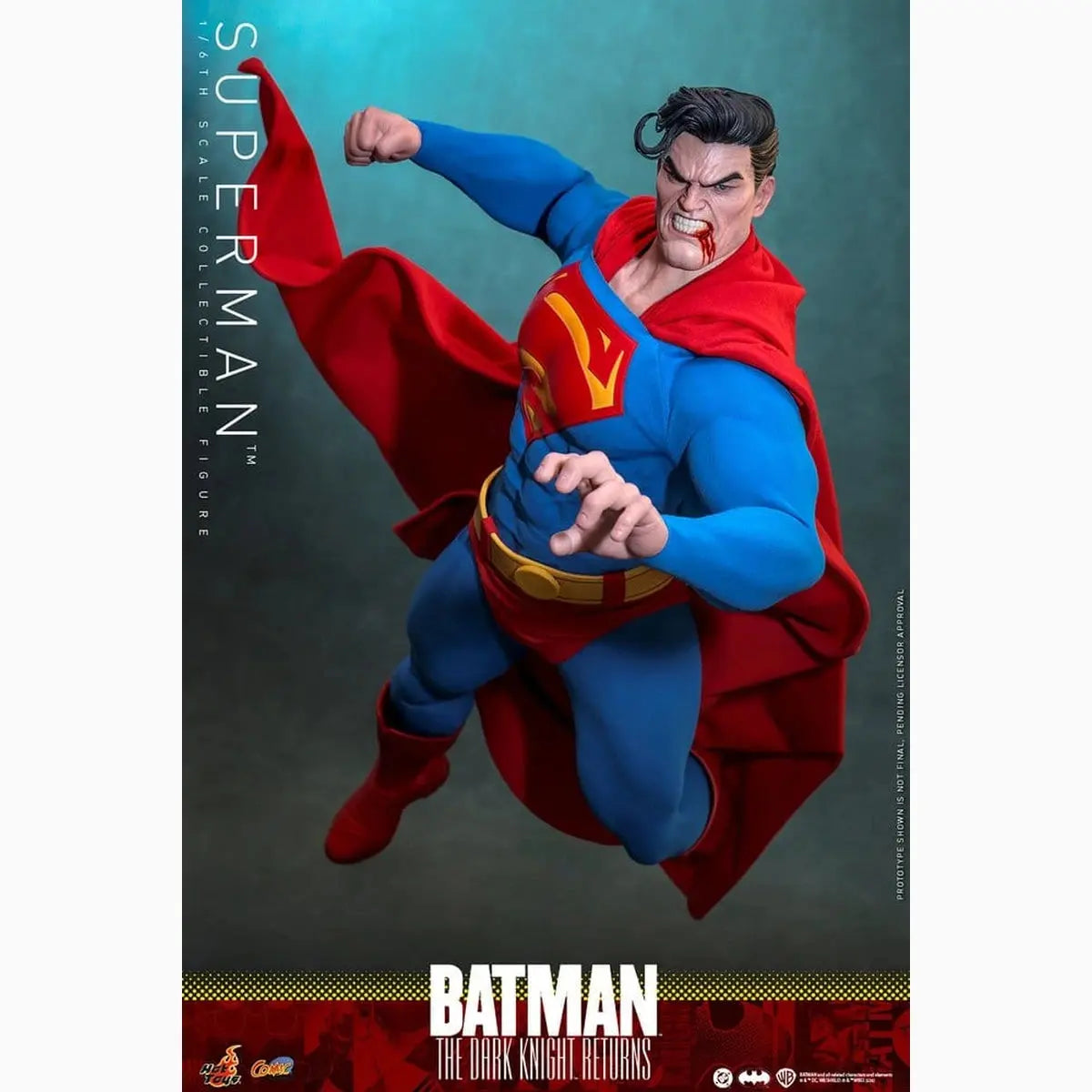 Batman: The Dark Knight Returns figurine Comic Masterpiece 1/6 Superman 34 cm - Image 4