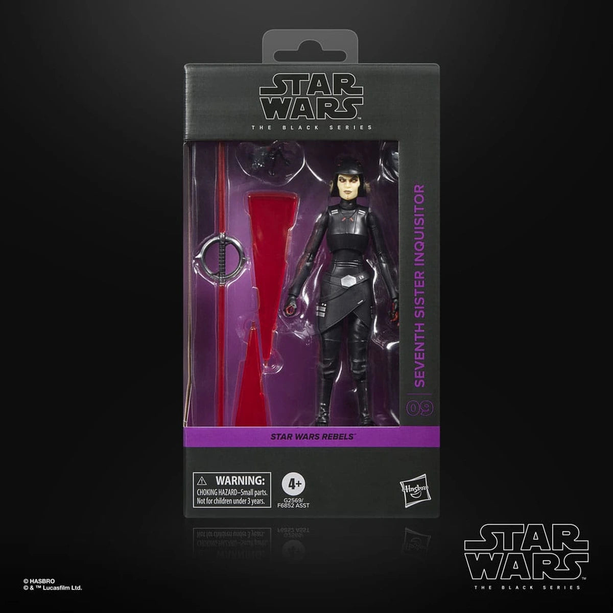 Star Wars: Rebels Black Series figurine Seventh Sister (Inquisitor) 15 cm - Image 4