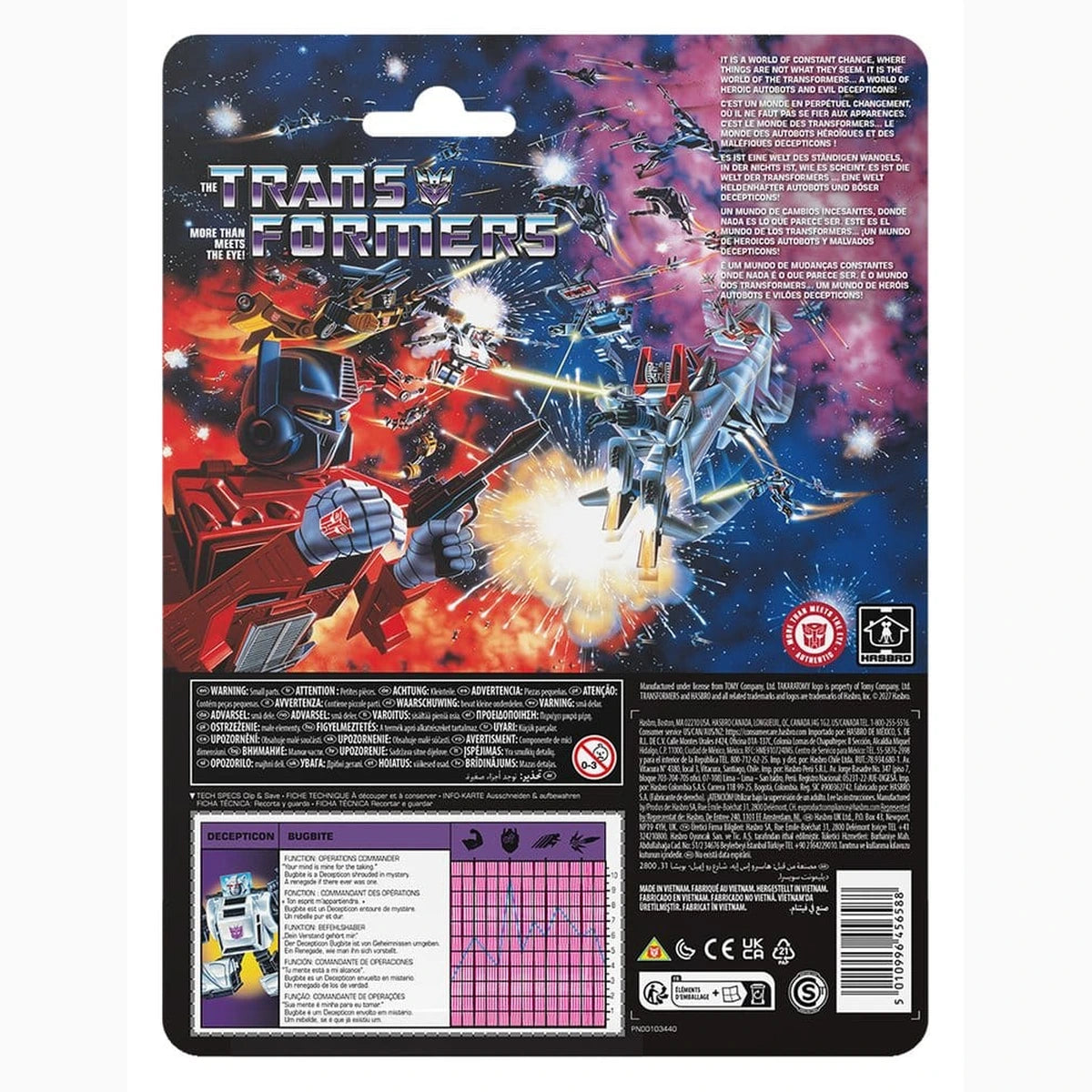 Transformers Retro G1 figurine Decepticon Bug Bite 10 cm - Image 2