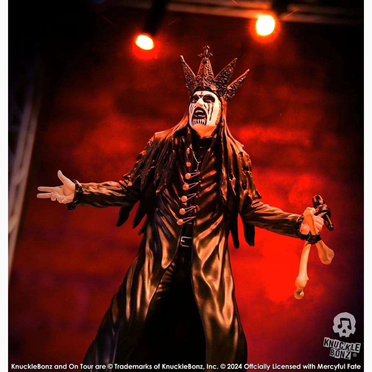 Mercyful Fate statuette Rock Iconz King Diamond III (Black Version) 22 cm - Image 6