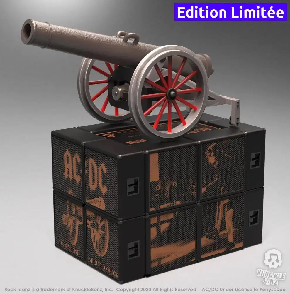 AC/DC statuette Rock Ikonz On Tour Canon Statuette de collection