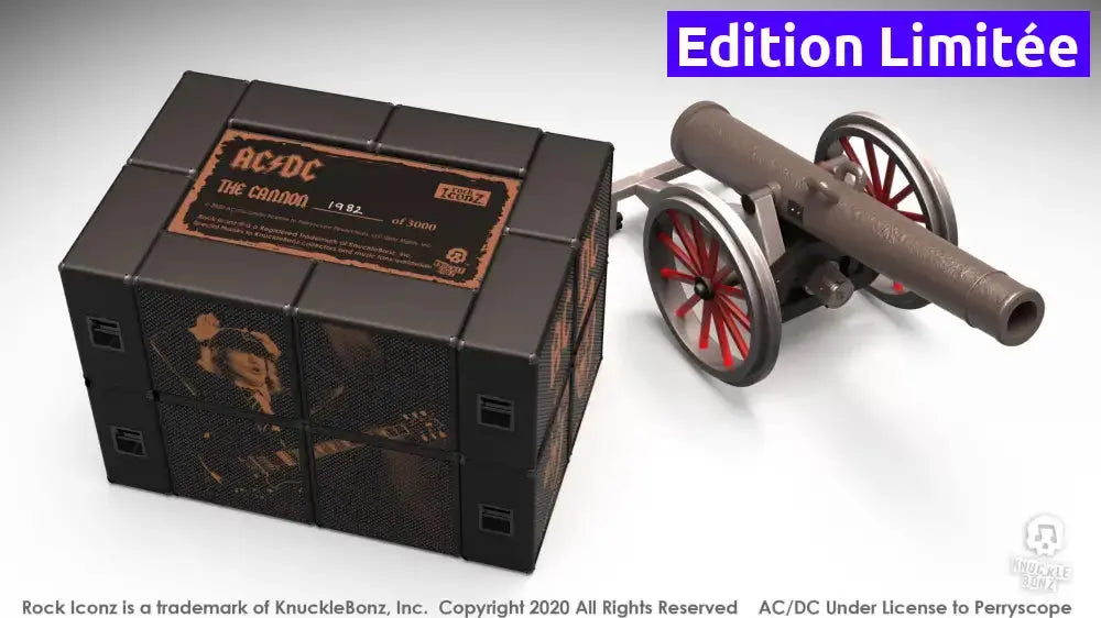 AC/DC statuette Rock Ikonz On Tour Canon Statuette de collection