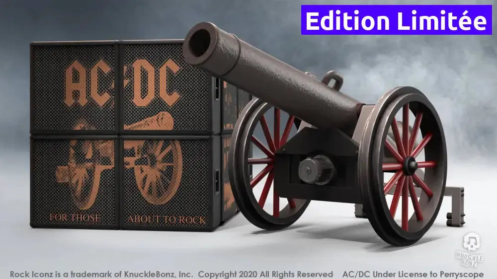 AC/DC statuette Rock Ikonz On Tour Canon Statuette de collection