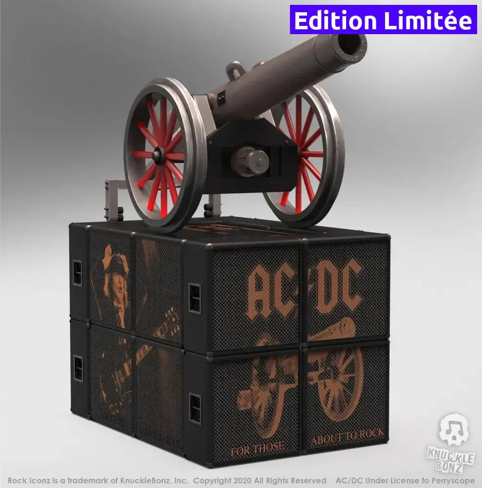 AC/DC statuette Rock Ikonz On Tour Canon Statuette de collection