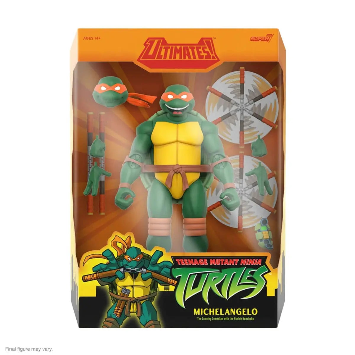 Teenage Mutant Ninja Turtles figurine Ultimates Wave 12 Michelangelo 18 cm - Image 3