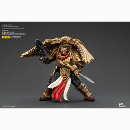 Warhammer The Horus Heresy figurine 1/18 Legio Custodes Custodian Venatari Squad Venatari with Kenetic Destroyer 1 13 cm - Image 7
