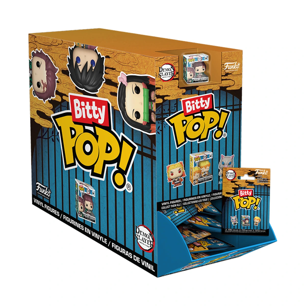 Demon Slayer Bitty Pop Singles Asst 32pcs - Image 1