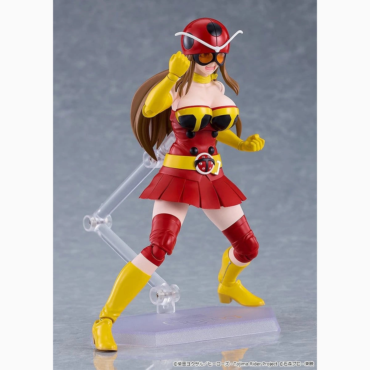 Tojima Wants to Be a Kamen Rider Figma figurine Yuriko Okada (Electro-Wave Human Tackle Ver.) 14 cm - Image 4