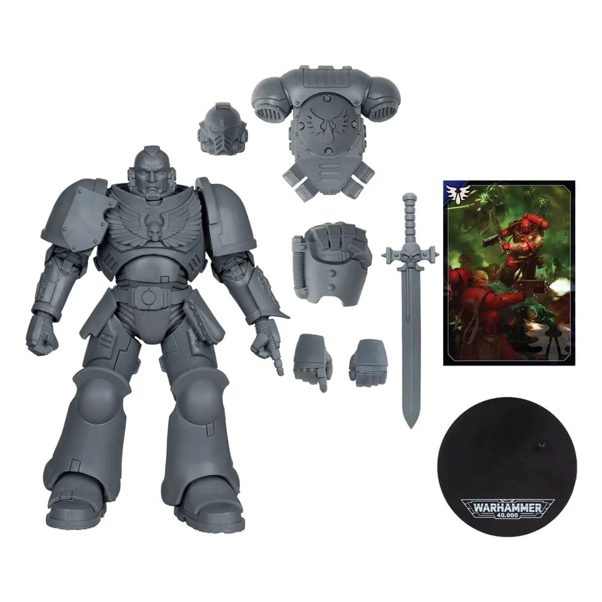 Warhammer 40,000 figurine Assault Intercessor Sergeant (Blood Angel) (Artist Proof) 18 cm - Image 4