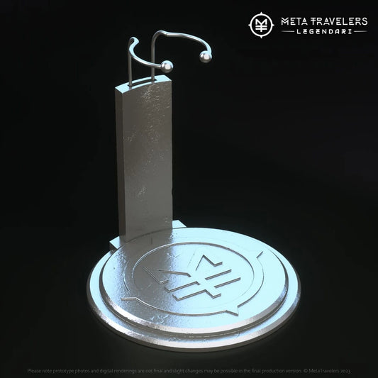 Legendari socle pour figurines avec logo MetaTravelers - Image 1