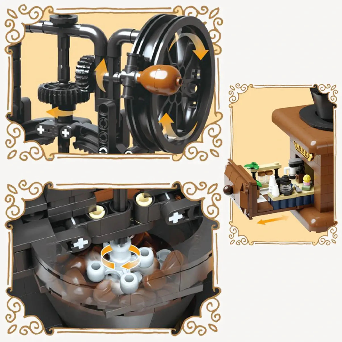 Retro Collection Pantasy 85053 Coffee Grinder 28cm - Image 3