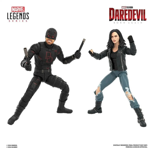 Daredevil: Born Again Marvel Legends pack 2 figurines Daredevil & Jessica Jones 15 cm - Image 1