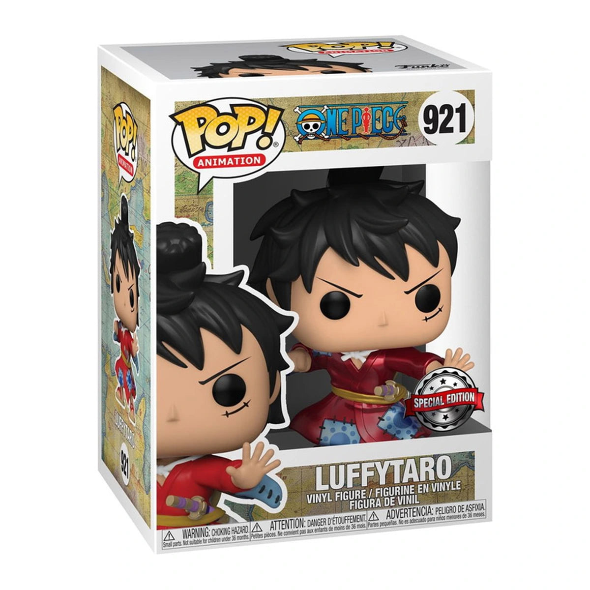 One Piece Pop Luffy In Kimono Metallic Exclu - Image 1