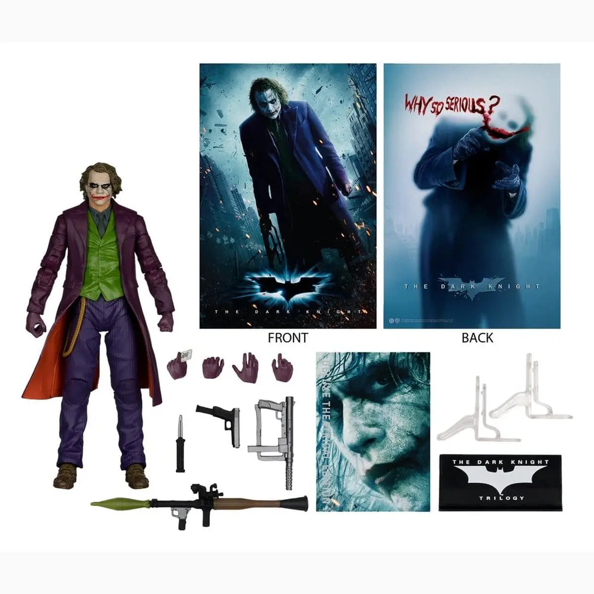 The Dark Knight : Le Chevalier noir DC Multiverse Deluxe Theatrical Edition figurine Joker 18 cm - Image 5