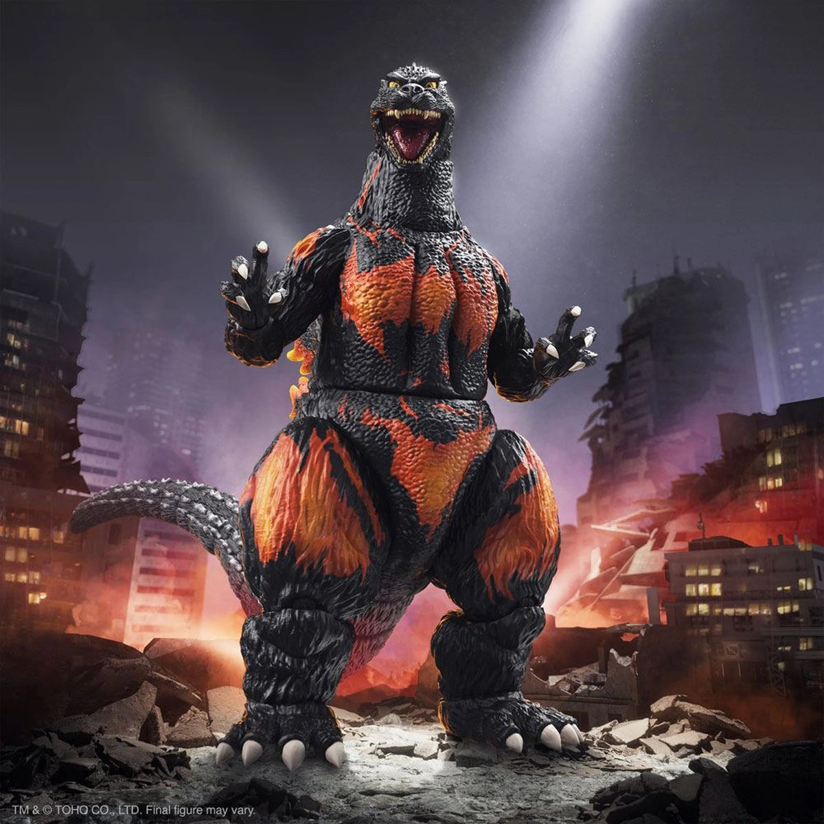 Toho figurine Ultimates Burning Godzilla 1995 20 cm - Image 1