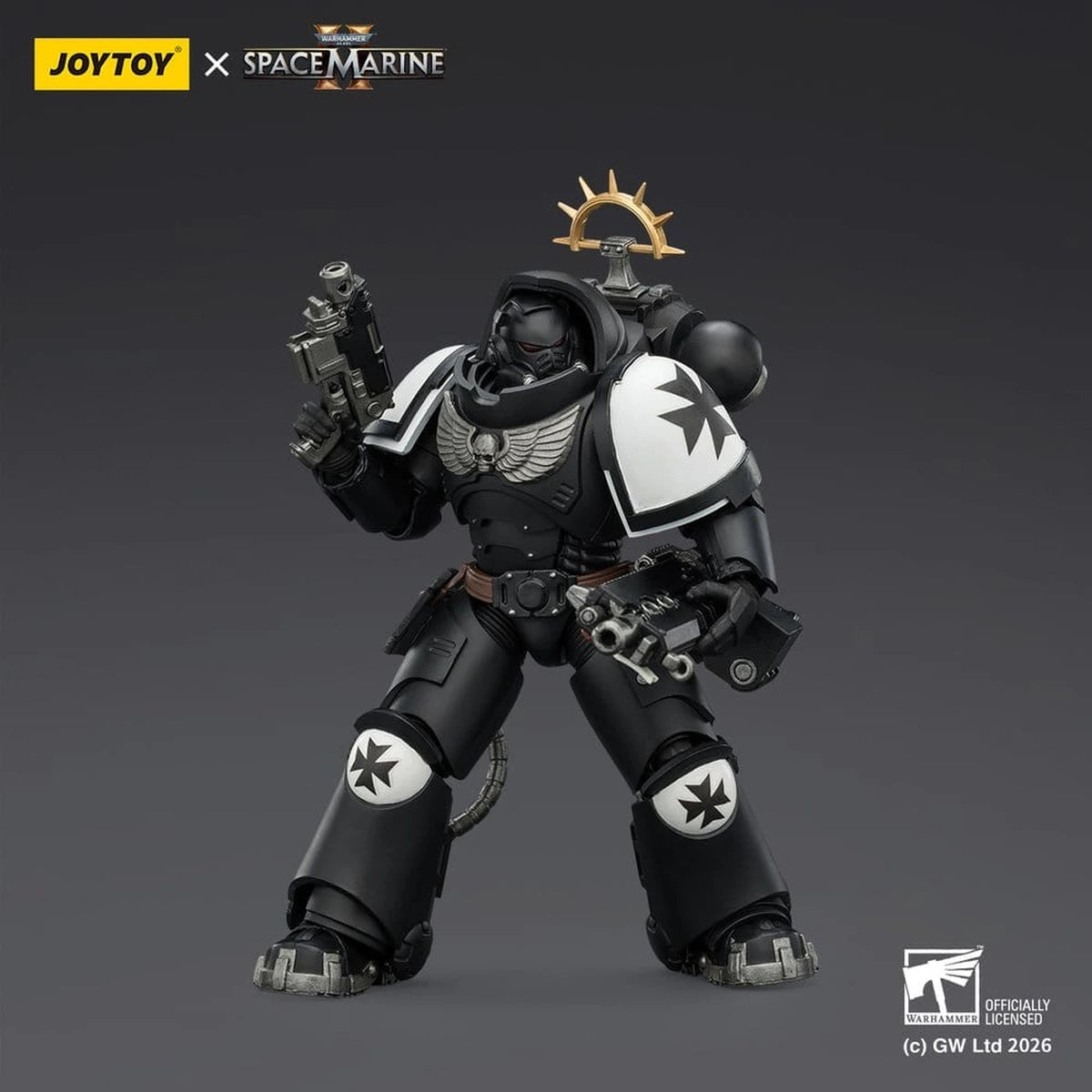 Warhammer 40,000 figurine Game Edition Black Templars Heavy Intercessor 13 cm - Image 6