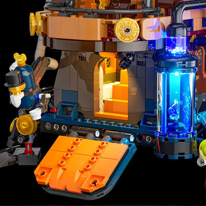 Lumibricks Steampunk World 11010 Alchemist'S Moving Castle - Image 2