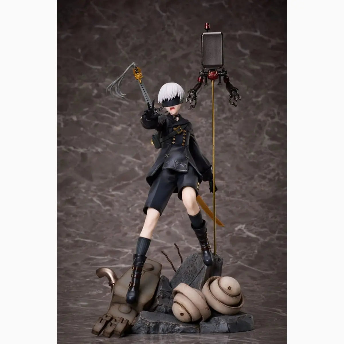 NieR:Automata 1/7 Statue PVC 9S Deluxe Version 23 cm - Image 4