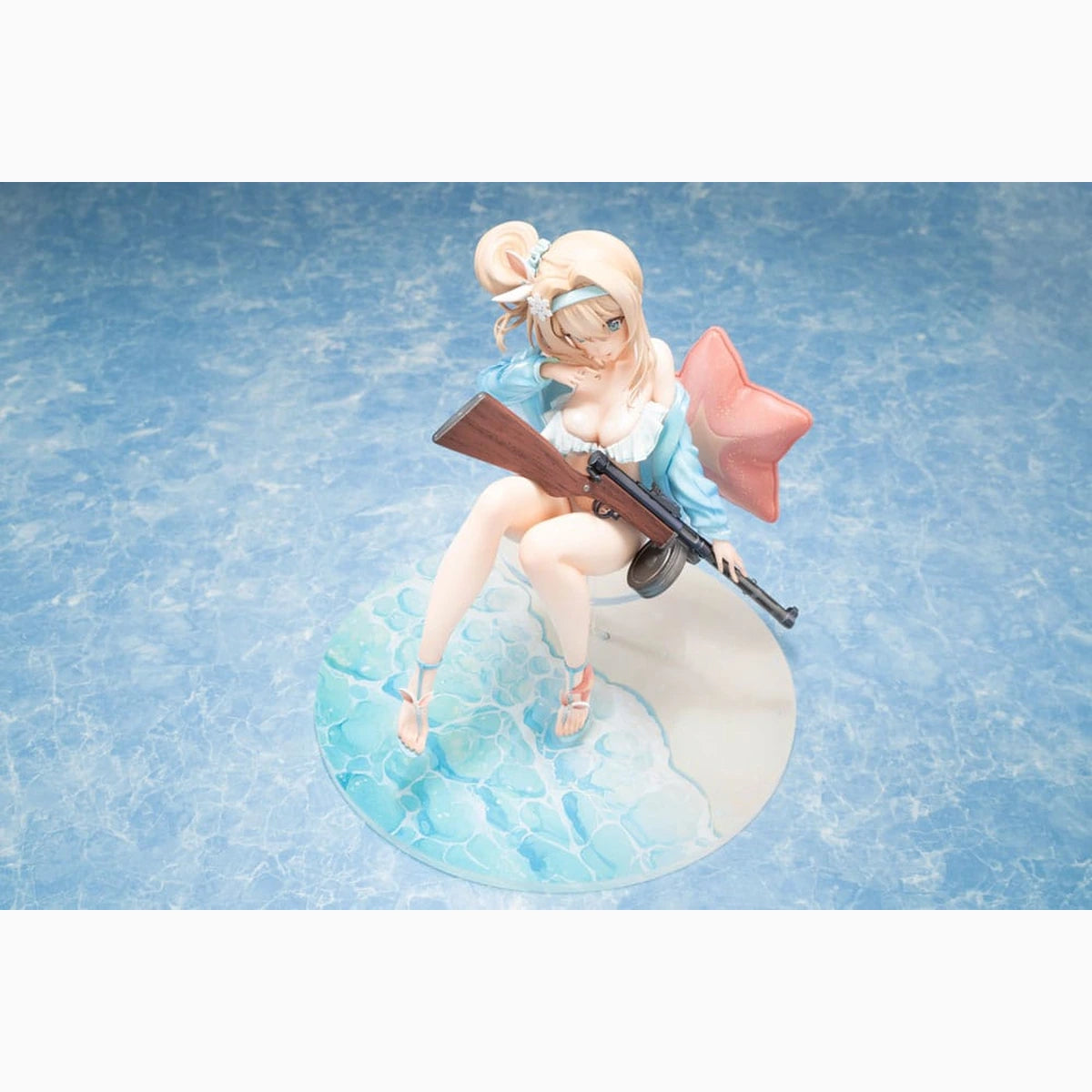 Girls´ Frontline 2: Exilium statuette PVC 1/6 Suomi Sparkling Ocean Ver. 20 cm - Image 4