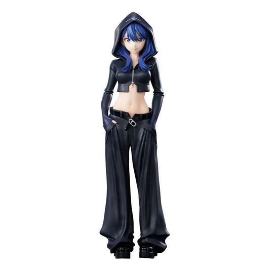 Gridman Universe statuette PVC Zozo Black Collection Rikka Takarada 24 cm - Image 1