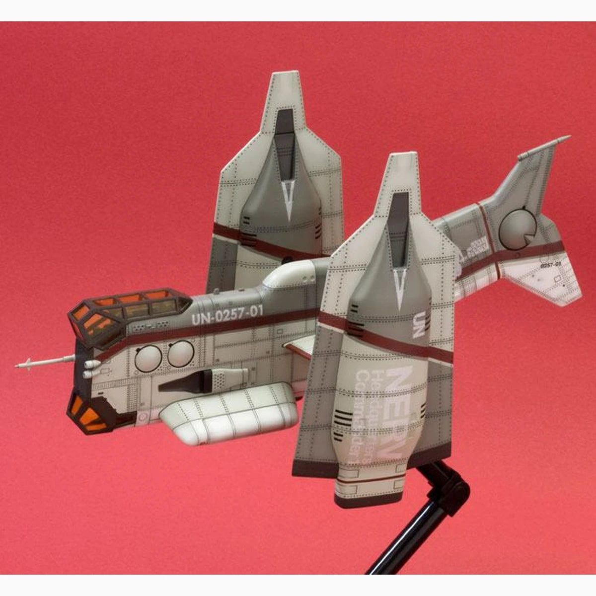 Evangelion: 3.0 figurine Plastic Model Kit 1/100 Vertical Take-Off & Landing Aircraft YAGR-N101 (Reproduction) 19 cm - Image 4