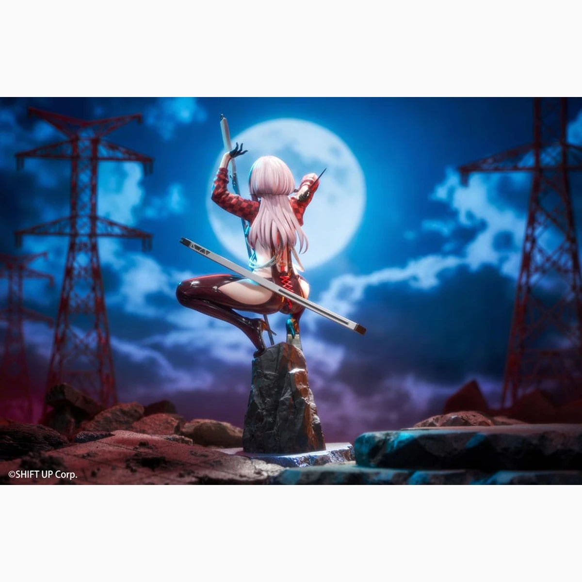 Goddess of Victory: Nikke statuette PVC 1/10 Scarlet: Racer's High 22 cm - Image 6