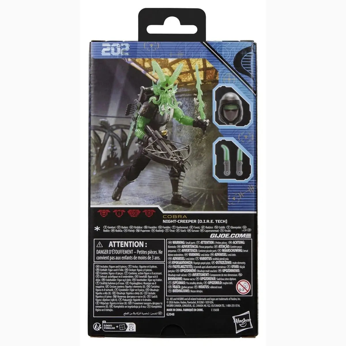 G.I. Joe Classified Series figurine #202 Night-Creeper (D.I.R.E. Tech) 15 cm - Image 3