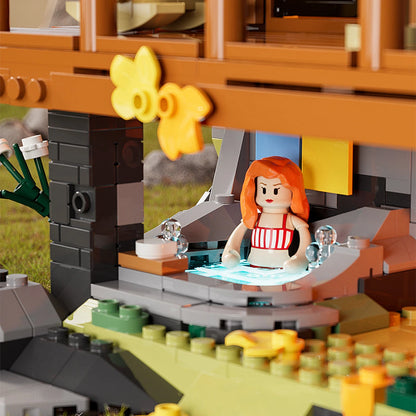 Lumibricks Retro House 10007 Mountain Cabin 2255Pcs - Image 3