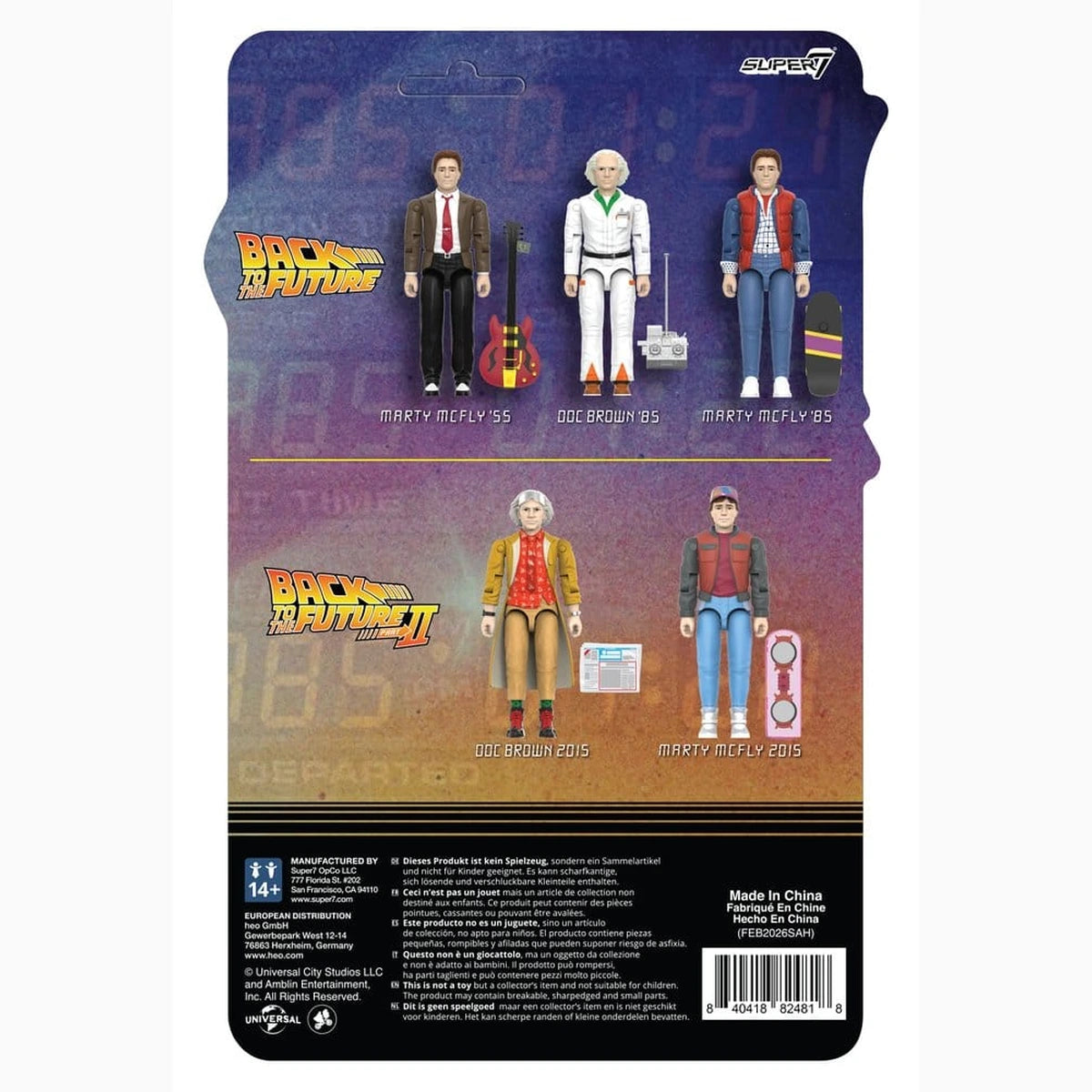 Back to the Future ReAction+ figurine Wave 02 Dr. Emmett Brown (2015) - Image 3