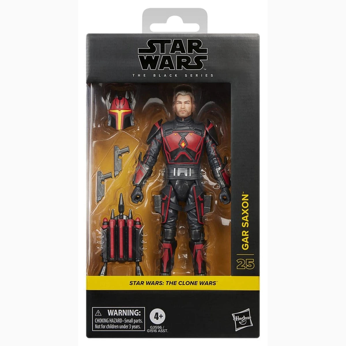 Star Wars: The Clone Wars Black Series figurine Gar Saxon 15 cm - Image 3