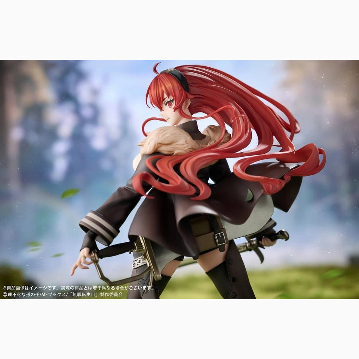 Mushoku Tensei: Jobless Reincarnation III -Isekai Ittara Honki Dasu- figurine PVC 1/7 Eris Boreas Greyrat 25 cm - Image 7