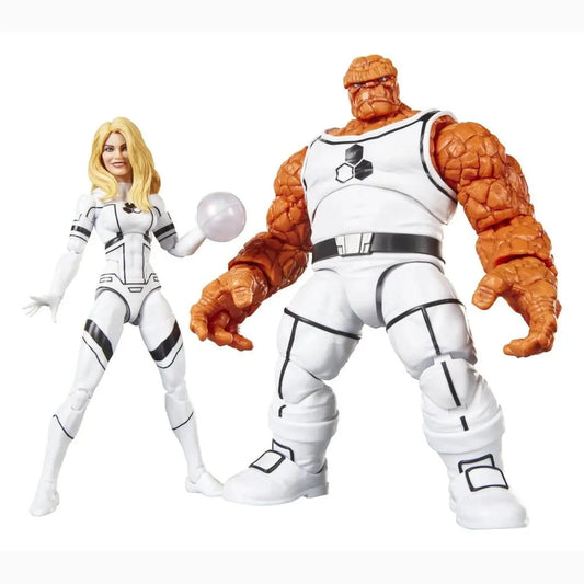 Future Foundation Marvel Legends pack 2 figurines The Thing & Invisible Woman 15 cm - Image 1